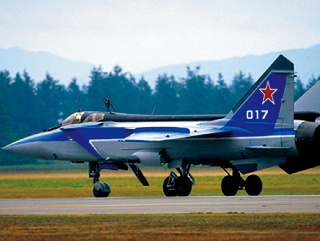 空军某部歼击机